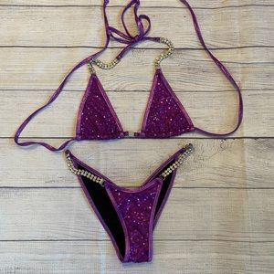 Competition Bikini Purple - Size: Small